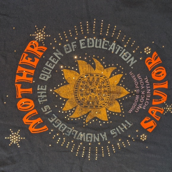 MOTHER The Rowdy Tee in Mother Savior Blue - Picture 13 of 13